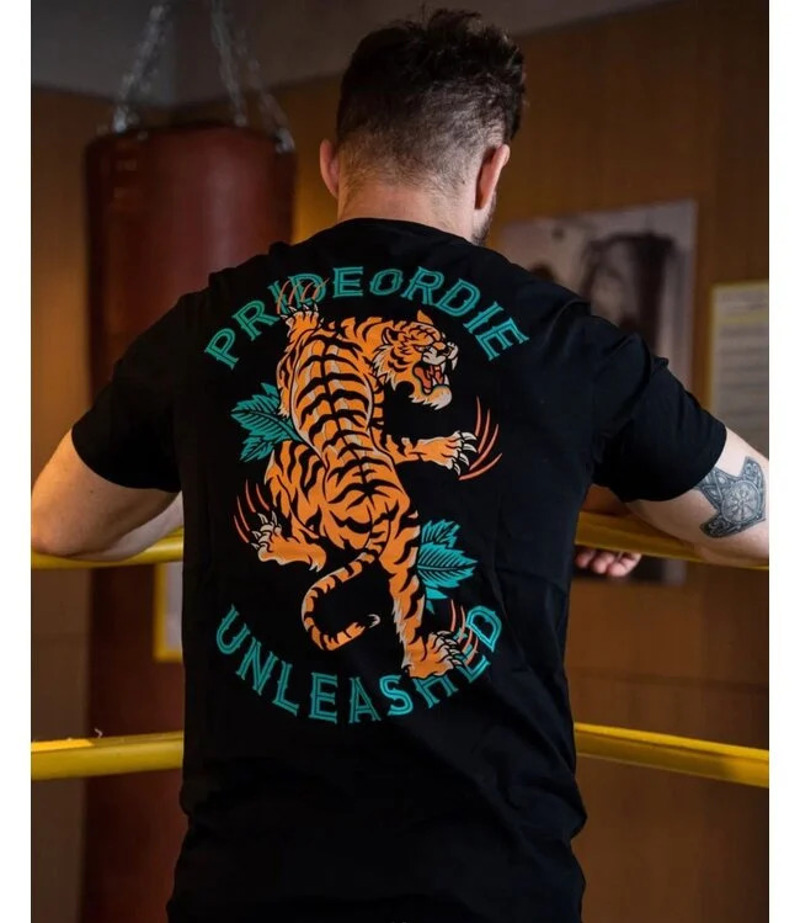 PRiDEorDiE Unleashed v2 T-Shirt - black